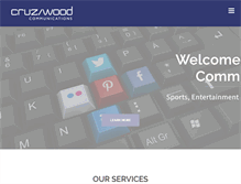 Tablet Screenshot of cruzwood.com
